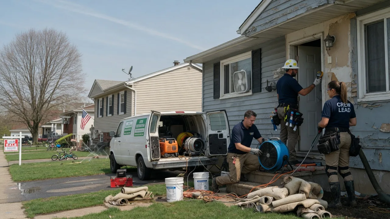 Flood Cleanup in Woodhull, IL near me